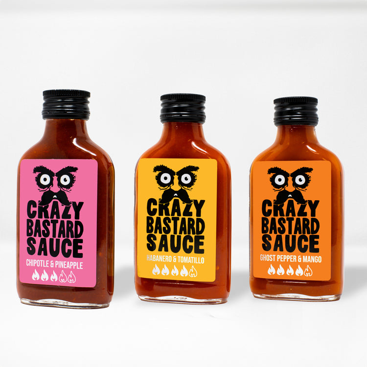 Crazy Bastard Sauce 3er-Pack